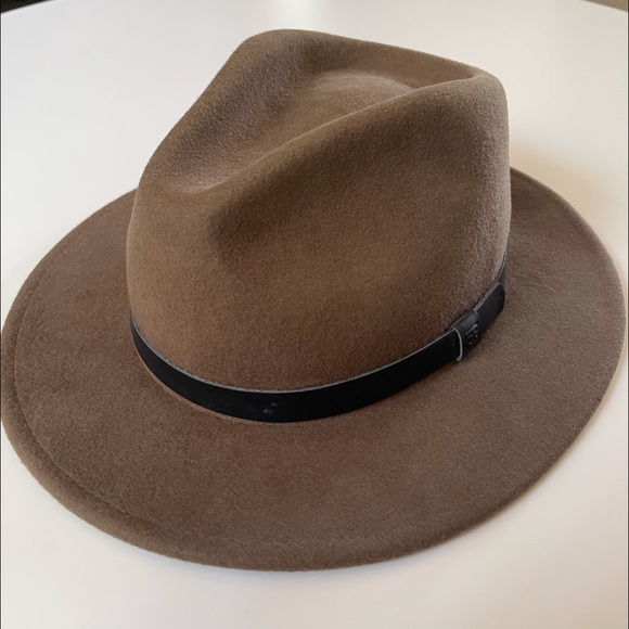 Brixton Accessories - Brixton Brown Felt Fedora Hat